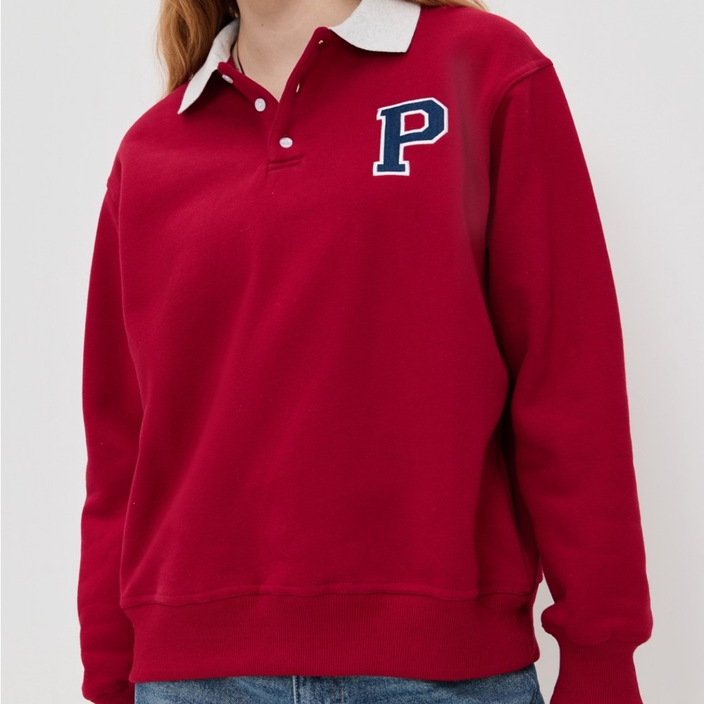 Red Parke Sweatshirt Rugby